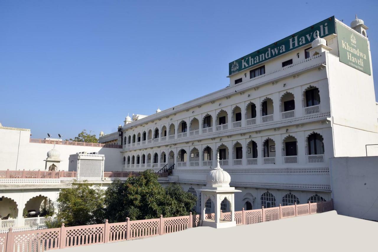 Hotel Heritage Khandwa Haveli à Jaipur Extérieur photo